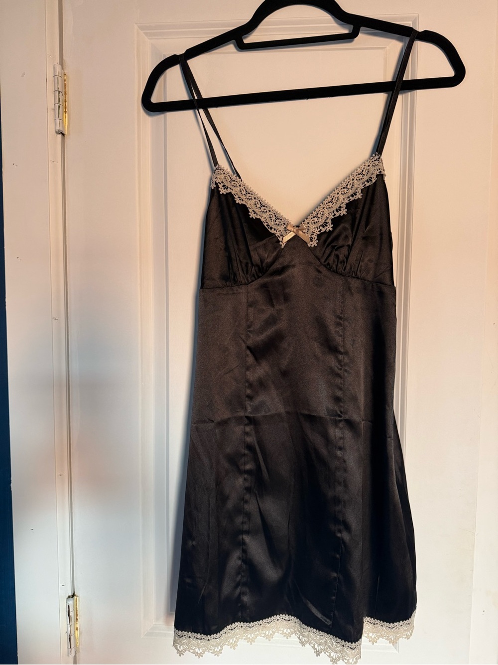 Princess Polly Black Satin Tag Dress